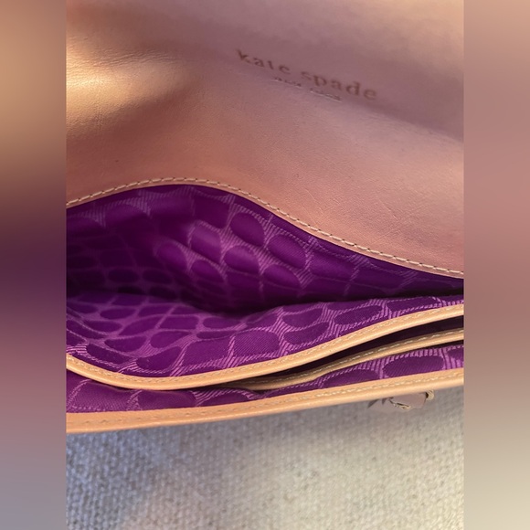 Kate Spade Rialto Place Neda Clutch / Olive Green Croc-Embossed / Vintage - Picture 6 of 11